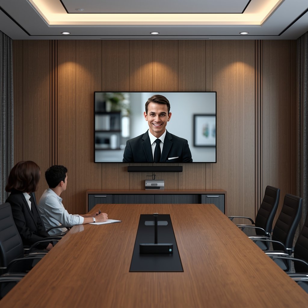 Videokonferenz-System Konferenzraum Display